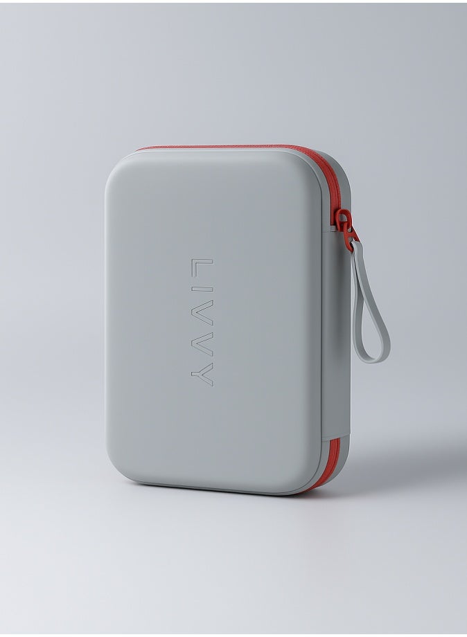 LIVVY Silicone Makeup Bag for Women & Men, Waterproof Travel Cosmetic Organizer with Zipper, Large Capacity Portable Toiletry & Brush Storage Pouch, Perfect Gift Idea for Daily Use & Travel - Image 1