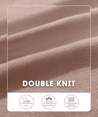 PULI Women's Elegant Shawl Wraps Soft Open Front Poncho Sweater for Spring Fall Winter tan - Image 3