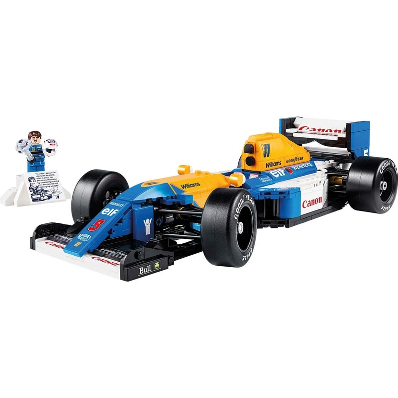 LEGO -Icons Williams Racing FW14B & Nigel Mansell 799 Pieces - 10353 - Image 2