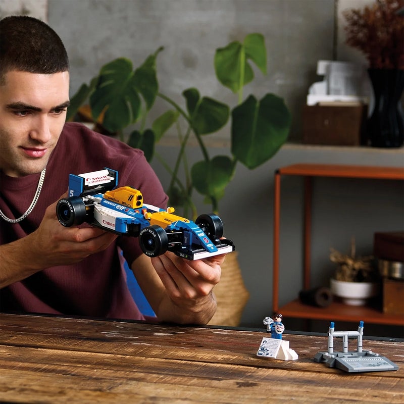 LEGO -Icons Williams Racing FW14B & Nigel Mansell 799 Pieces - 10353 - Image 4