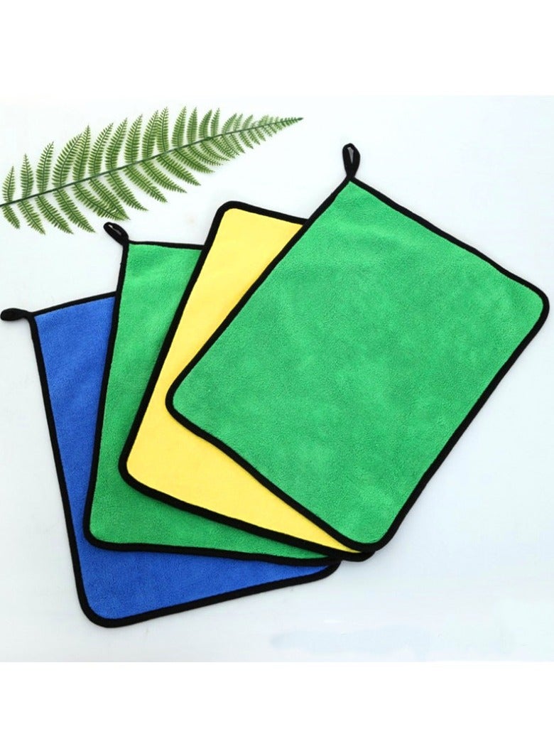 Pack Of 6 Car Drying Microfiber Towel 30*40CM - Image 2