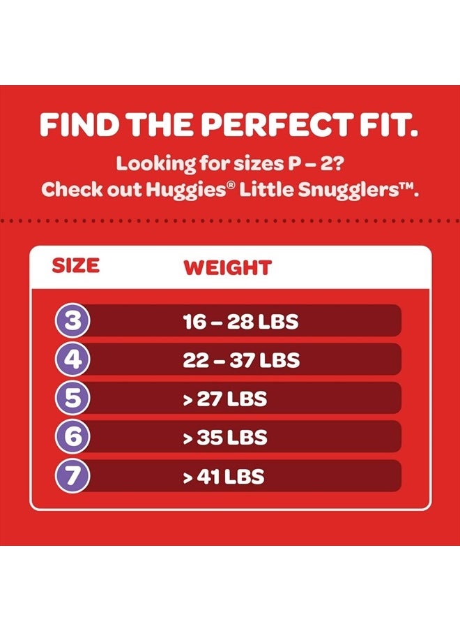 Huggies - Baby Diapers Size 3, 76 Ct, Huggies Little Movers - Image 1