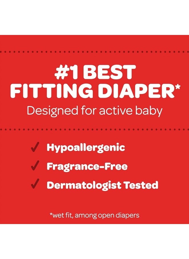 Huggies - Baby Diapers Size 3, 76 Ct, Huggies Little Movers - Image 1