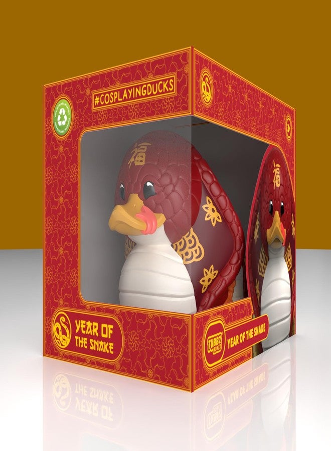 TUBBZ Boxed Edition: Chinese New Year - Year of The Snake Cosplaying Rubber Duck Vinyl Figure - Image 2