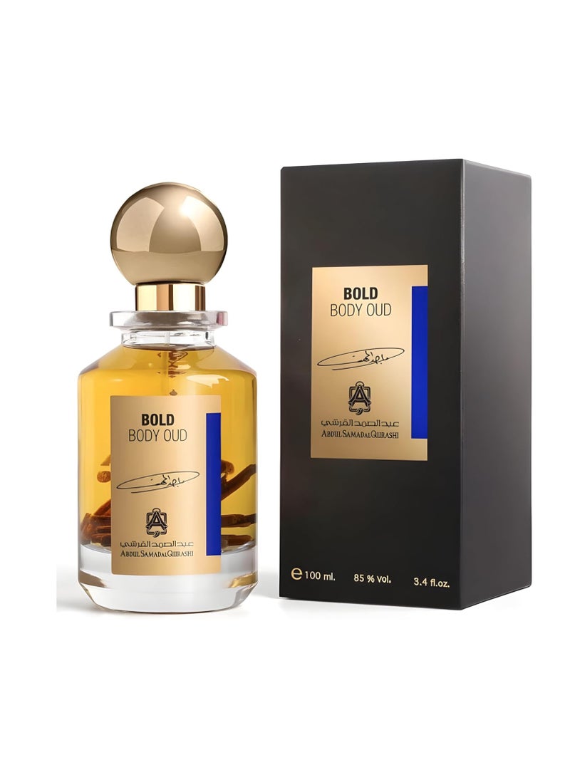 عبد الصمد القرشي  عبدالصمد القرشي عطر بولد بودي عود او دي بارفان 100 مل يدوم طويلا للرجال - عطر للنساء - عطر للجنسين - Image 1