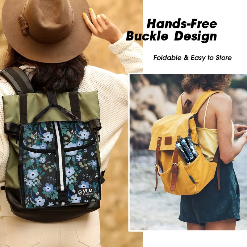 VLM Lunch Box for Women, Insulated Lunch Bag Women with Adjustable Shoulder Strap, Cute Lunch Tote Bag for Work,Picnic,Camping - Image 4