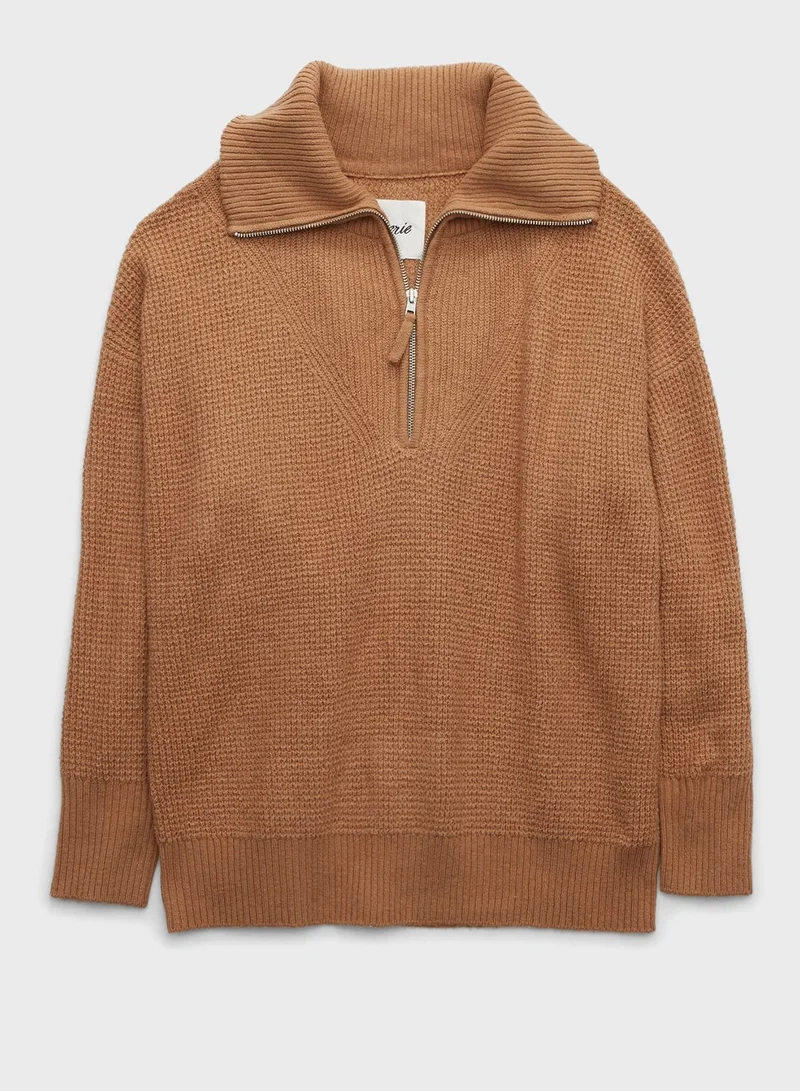 آري من امريكان ايجل Zip Detail Sweater