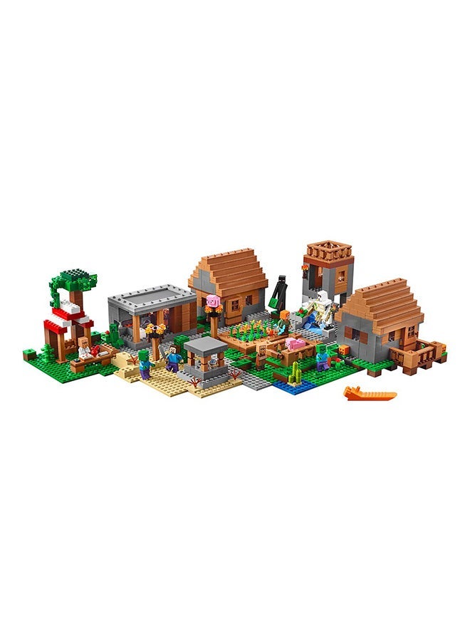 MineCraft -The Deluxe Village Building Block Set  - Image 1