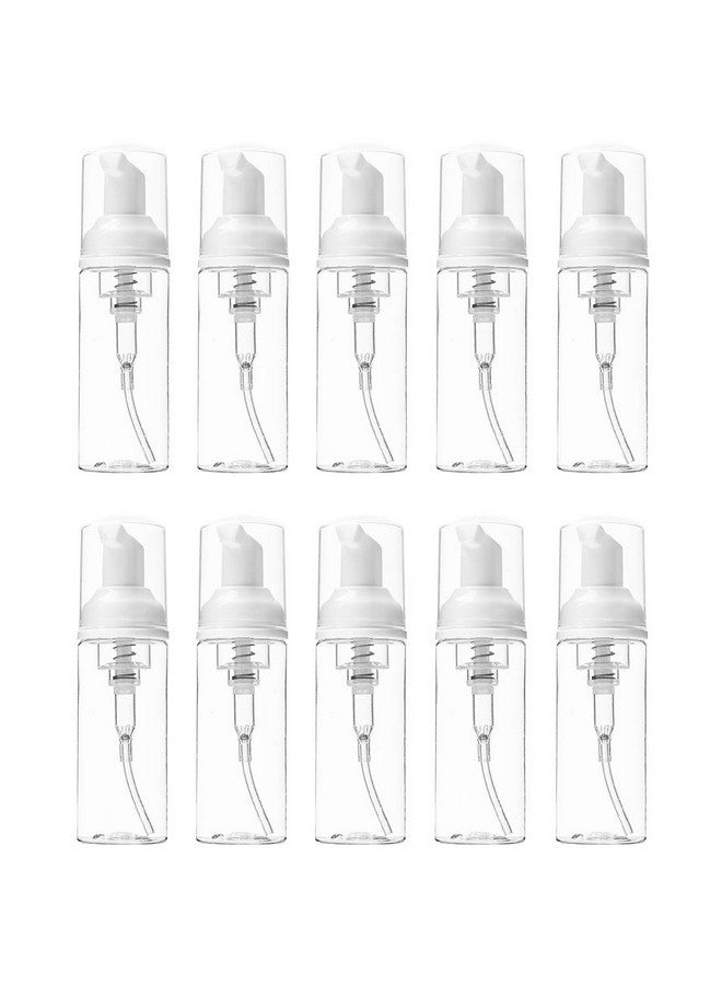 JIUZHU Foam Pump Bottle, 10 Pcs 2oz Foaming Soap Pump Dispenser & BPA Free for Cleaning, Travel, Cosmetics Packaging, Hand Soap Foaming, Shampoo - Image 1