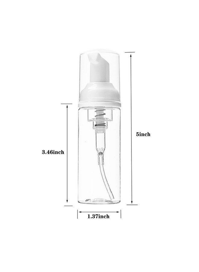 JIUZHU Foam Pump Bottle, 10 Pcs 2oz Foaming Soap Pump Dispenser & BPA Free for Cleaning, Travel, Cosmetics Packaging, Hand Soap Foaming, Shampoo - Image 2