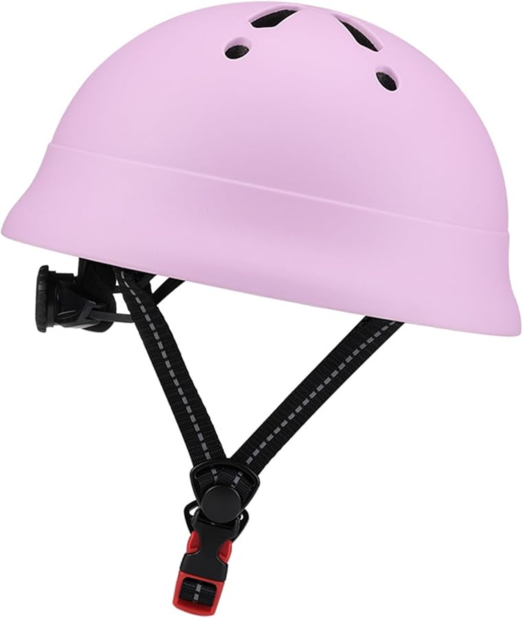 خوذة دراجة أطفال أرجوانية قابلة للتعديل للدراجات والتزلج على العجلات ودراجات التوازن للحماية من الصدمات - Image 1