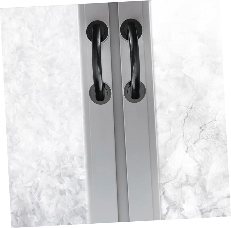 SHERCHPRY Adhesive Shower Grab Bar Punch-Free Bathroom Handle for Glass Doors ABS Non-Slip Grab Rail Easy Installation Suitable for Bathtubs and Showers - Image 4