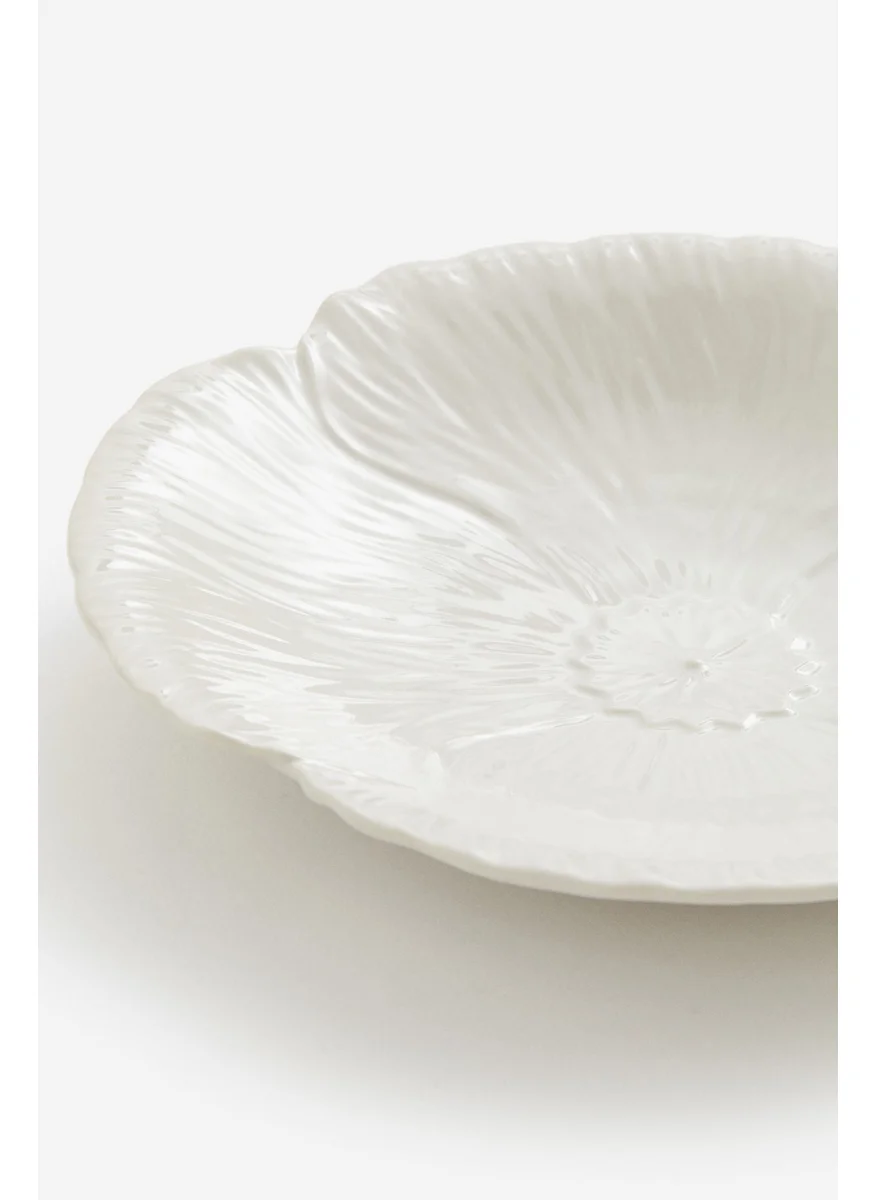 اتش اند ام Small Stoneware Plate