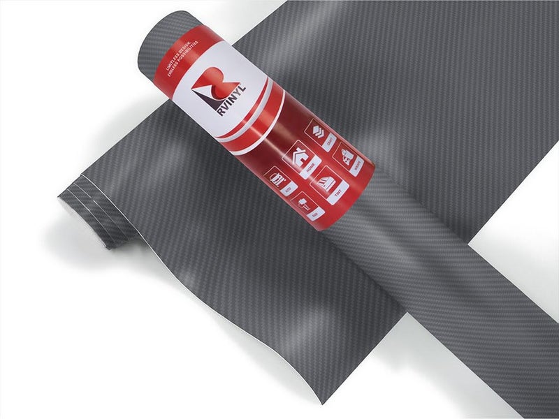 3M 2080 Series CSF201 Anthracite Carbon Fiber 5ft x 1ft 5sq ft Dual Cast 3D Weave Embossed Vinyl Car Wrapping Film Vehicle Sheet Roll