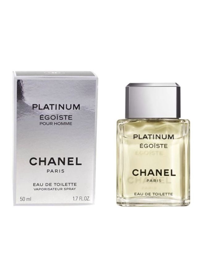 CHANEL Platinum Egoiste Pour Homme EDT 50ml - Image 2