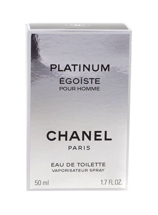 CHANEL Platinum Egoiste Pour Homme EDT 50ml - Image 3