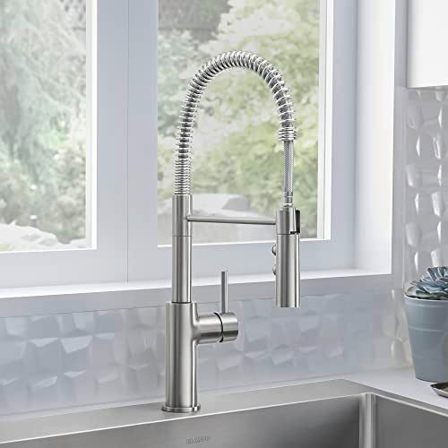 Blanco 401918 CATRIS SemiPro Kitchen Faucet PVD Stainless 15 GPM - Image 3