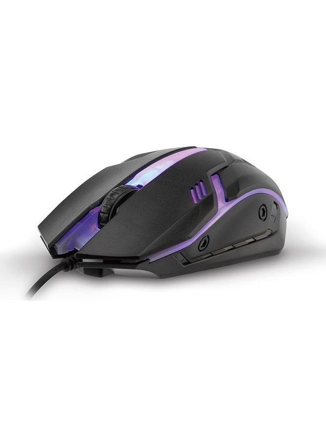 Everest SM-G62 Usb Black Backlit Gaming Mouse  - Image 1