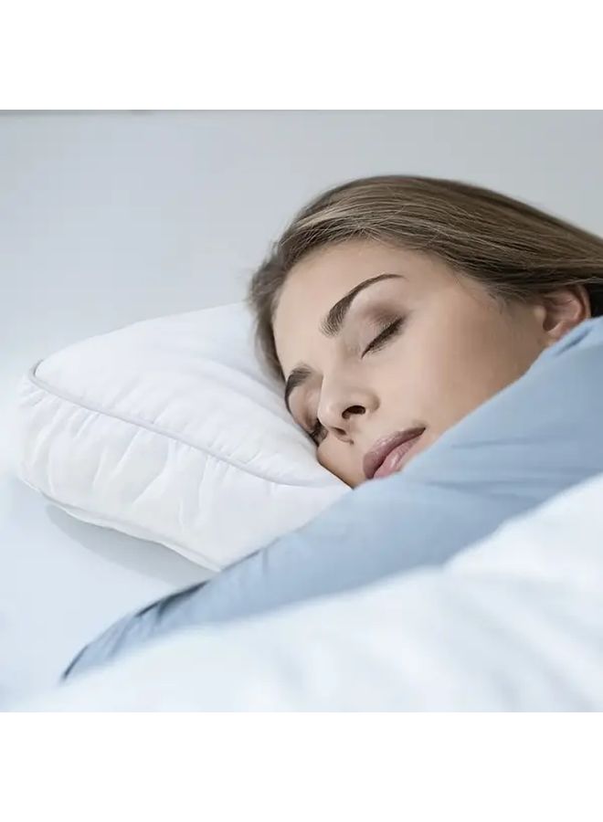 وسادة الساق البيضاء التقويمية مع حزام قابل للتعديل لدعم الركبة والكاحل - Image 4