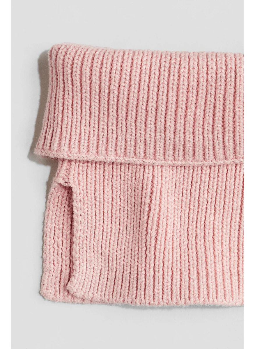 H&M Rib-Knit Tube Scarf