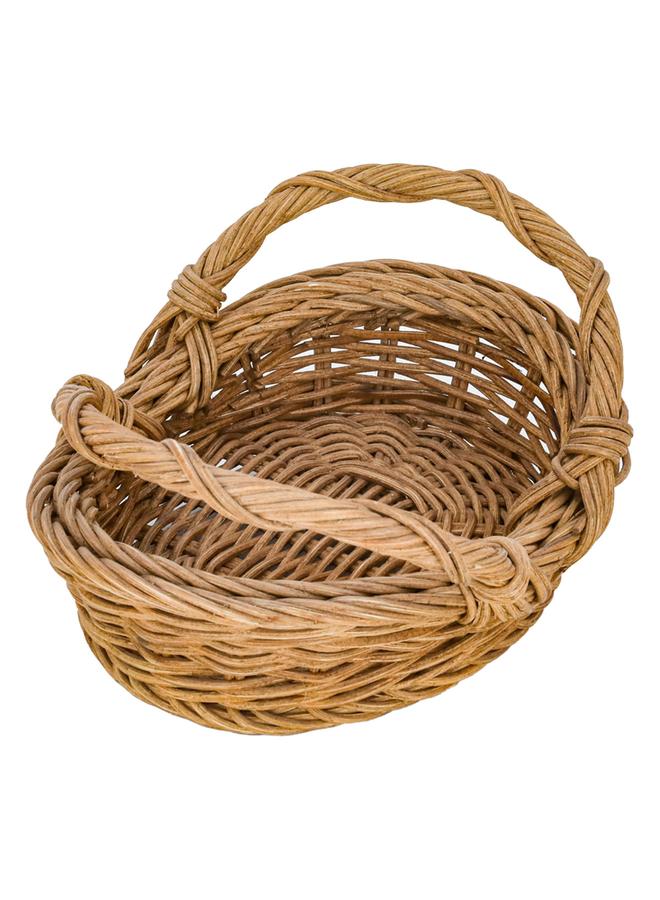 Alsaif Oval Wicker Serving Basket 22 - Image 2