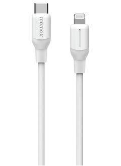 Momax 1-Link Flow [35W] USB-C to Lightning Cable 1.2 meter [MFI Certified] Fast Charge PD 3.0 - White  - Image 4