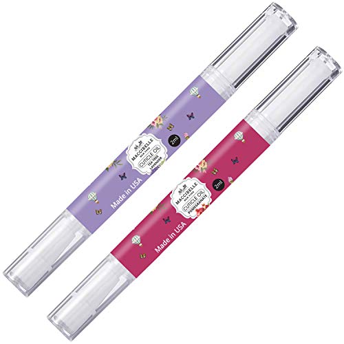 Maccibelle Pure Cuticle & Nail Oil Pen 2ml Heals Dry Cracked Cuticles (Pomegranate + Lavender) - Image 1