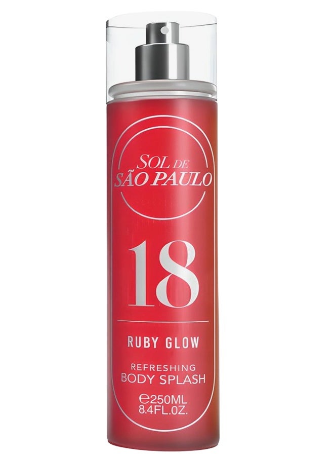 اس او ال 11 قطع معطر الجسم المنعش دي ساو باولو 18 روبي جلو 250 مل - Image 2