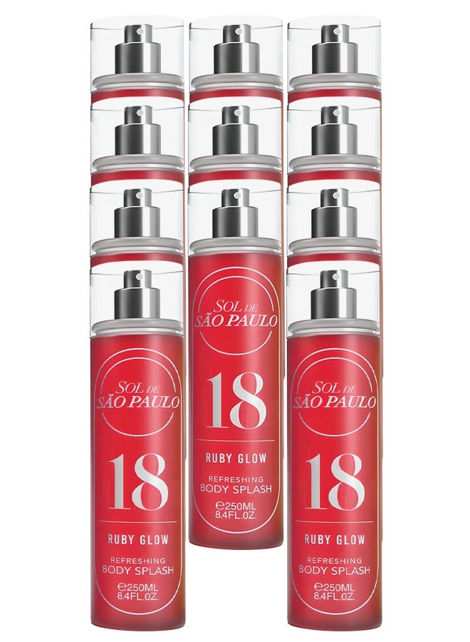 اس او ال 11 قطع معطر الجسم المنعش دي ساو باولو 18 روبي جلو 250 مل - Image 1