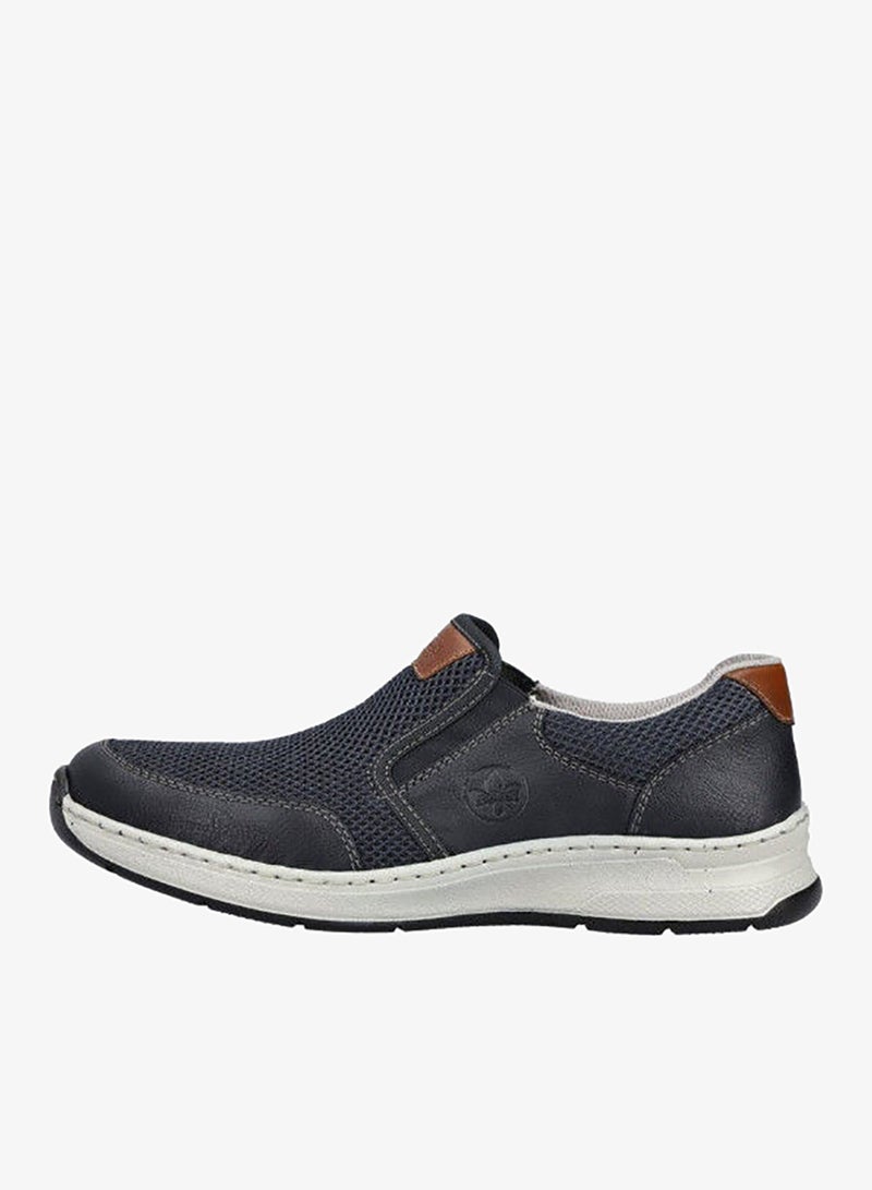 ريكر أحذية رجالي كاجوال 14363-14 ديربي أزرق داكن - Image 1