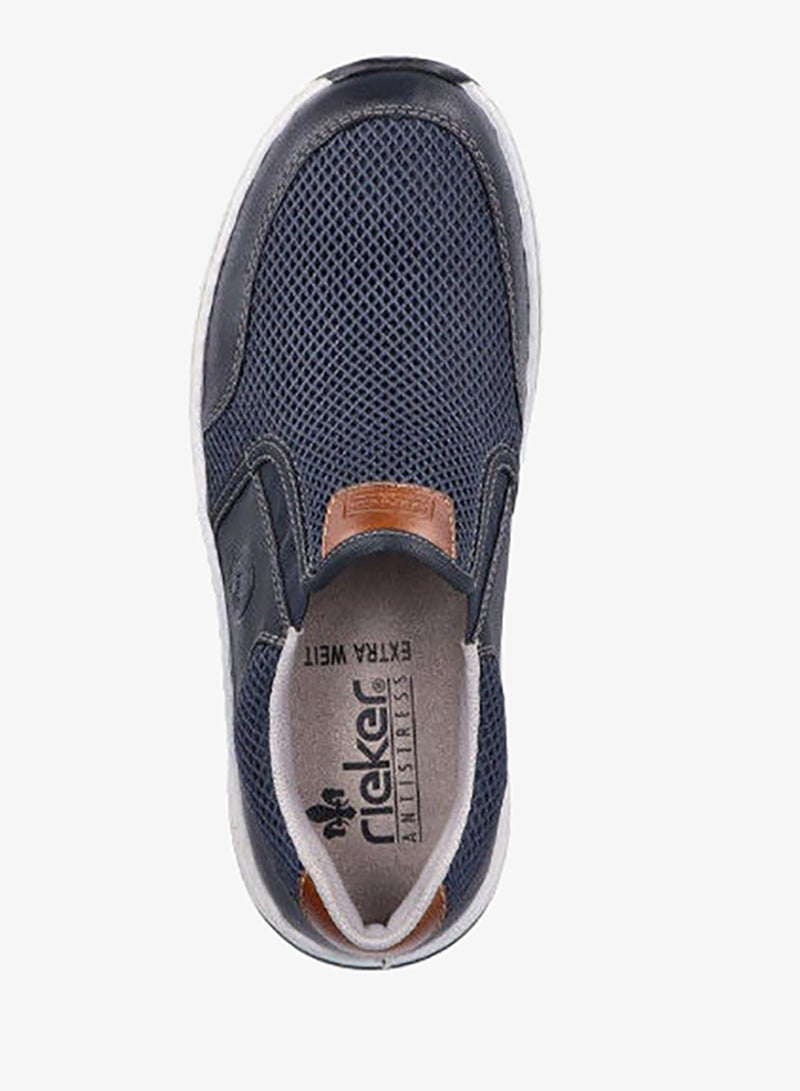 ريكر أحذية رجالي كاجوال 14363-14 ديربي أزرق داكن - Image 5