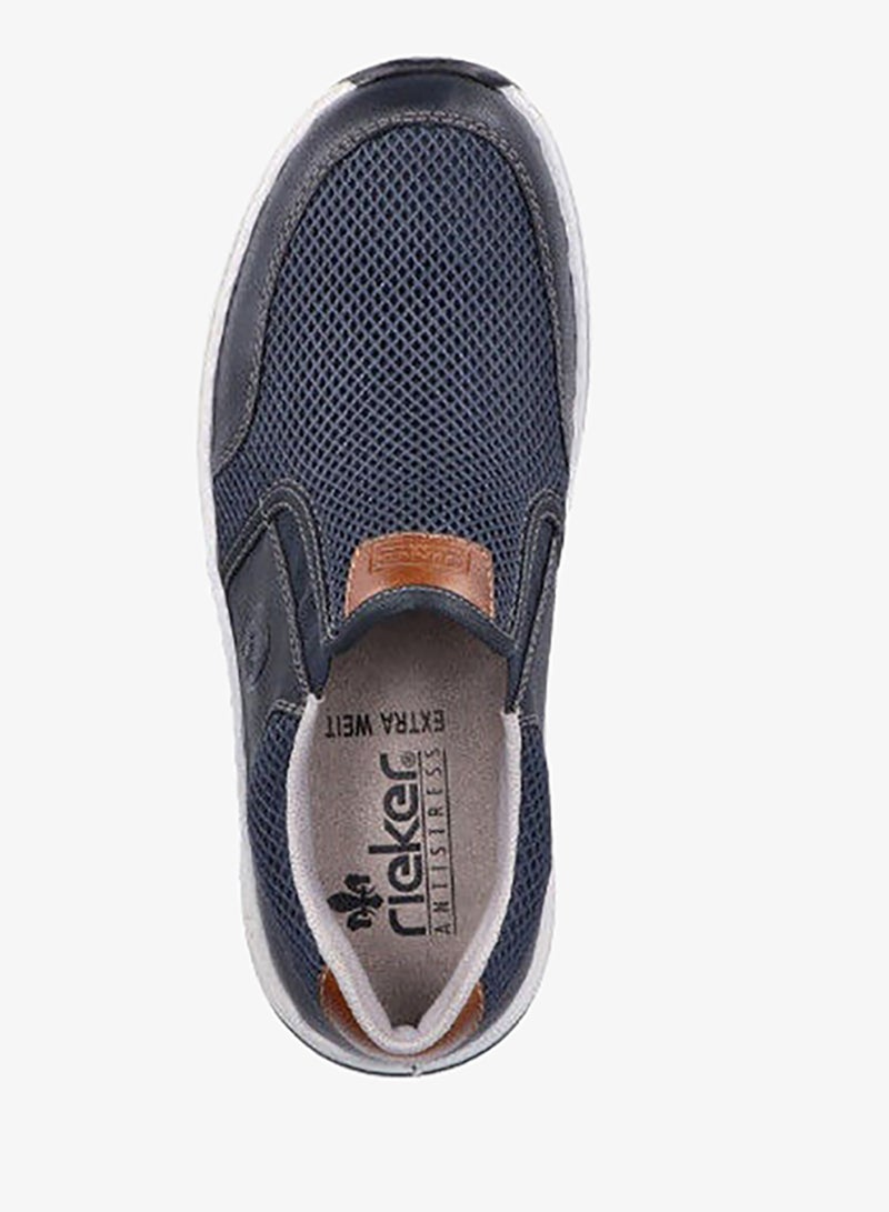 ريكر أحذية رجالي كاجوال 14363-14 ديربي أزرق داكن - Image 4