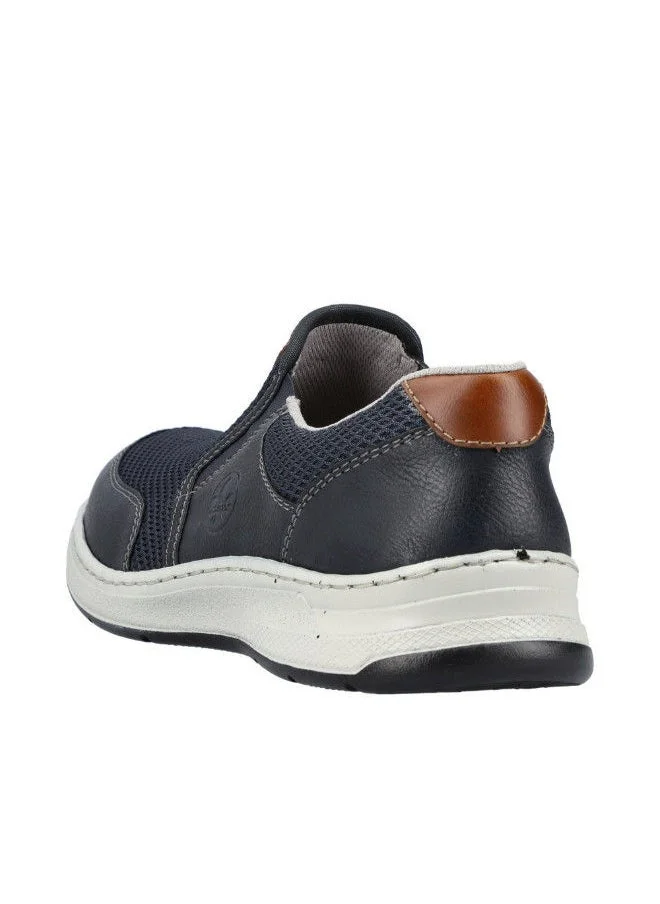 rieker Rieker Mens Casual Shoes 14363-14 Derby Dark Blue 116-1084