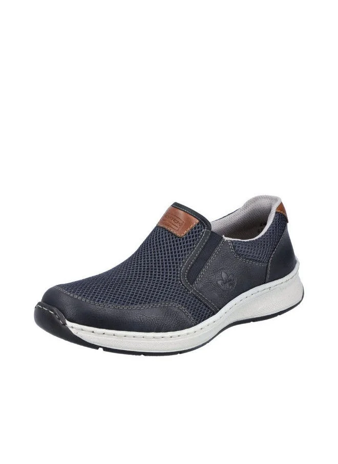 rieker Rieker Mens Casual Shoes 14363-14 Derby Dark Blue 116-1084