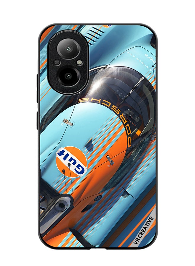 VR CREATIVE Protective Case Cover For Realme C67 4G Porsche Gulf Design Multicolour - Image 1