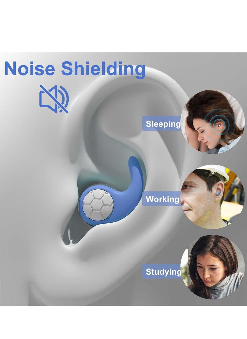 Y&D - Swimming Ear Plugs Waterproof Earplugs - 3 Pairs Silicone Reusable Swim for Adult Kids, Water Sports Showering, Bathing, Surfing Keep Out. - Image 1