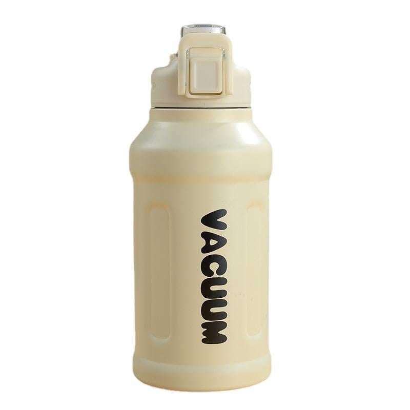 900 ml Stainless Steel Coffee Mug Straw Lid - Image 5