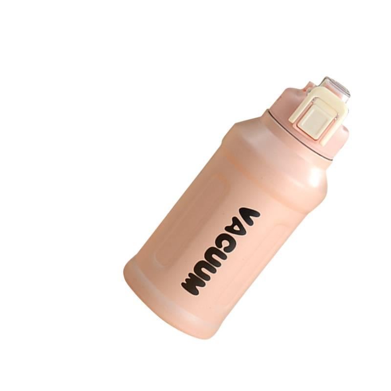 900 ml Stainless Steel Coffee Mug Straw Lid - Image 4
