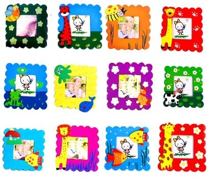 ILIKA Wooden Cute Animal Design Photo Frame for Birthday Return Gift 12 - Image 1