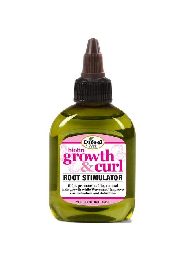 difeel - Growth & Curl Biotin Pro-Growth Root Stimulator 2.5 Oz. - Curly Hair Deep Treatment Hair Root Treatment For Curly Hair - Image 1