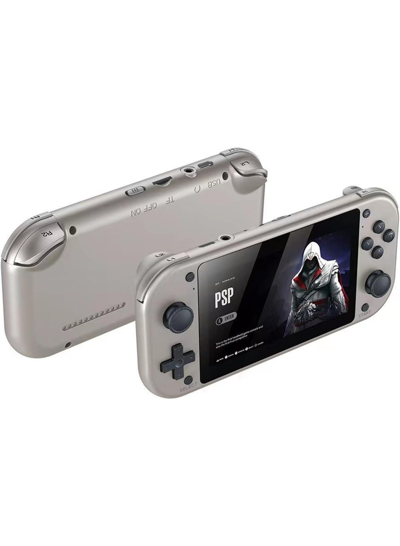M17 Portable Game Console – 4.3-Inch HD Display, Built-in 10000 Classic Games – Handheld Gaming Device with Dual Joystick, Save/Load Function, TV Output – Lightweight Retro Gaming Console for Kids & Adults – Supports Arcade, GBA, NES & More