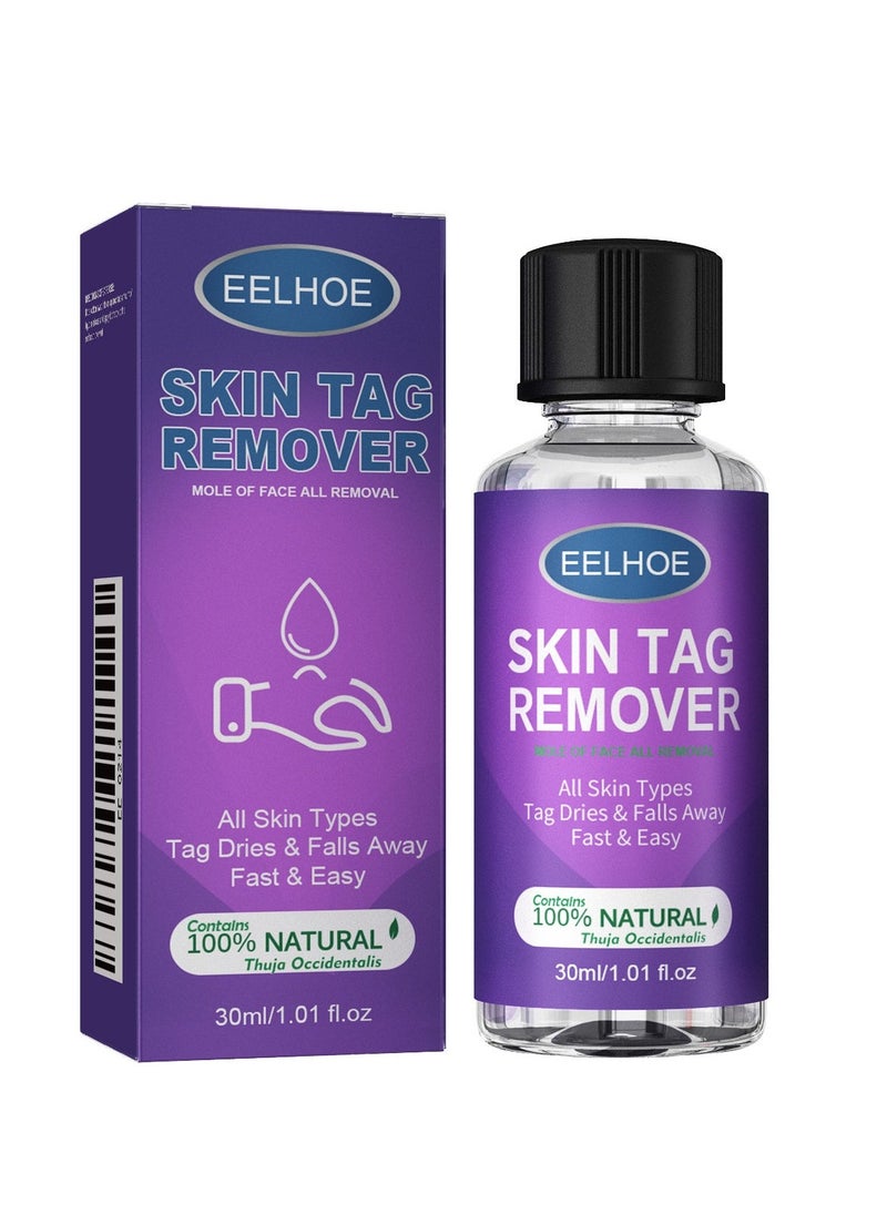 EELHOE Skin Tag Remover, Natural Wart and Mole Removal with Safe Ingredients â Effective Frozen Formula for Skin Renewal without Irritation, Easy to Use for Face and Body (30 ml) - Image 1