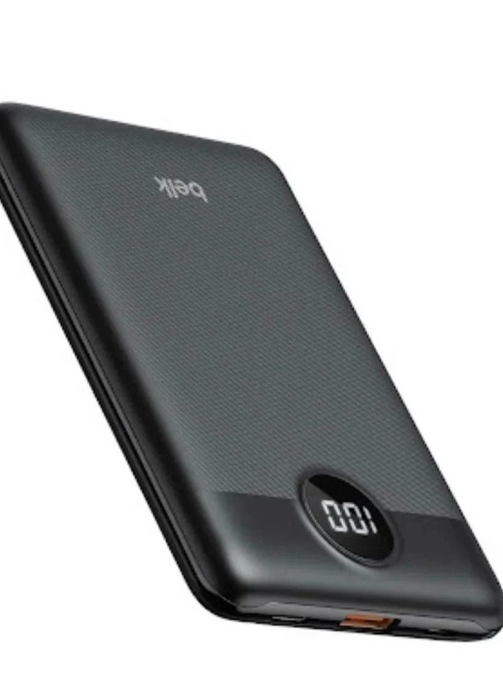 Belk Fast Charger Power Bank 10000mAh PD20W Smart LED Display with Cable - Image 1