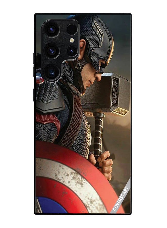 COVERSCART Protective Case Cover For Samsung Galaxy S24 Ultra Avenger Design Multicolour