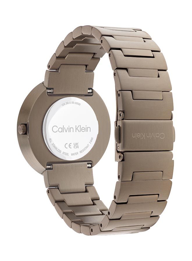 CALVIN KLEIN Unisex Analog Round Shape Stainless Steel Wrist Watch 25200292 - 38 Mm - Image 2