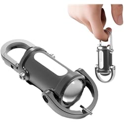 Keychain LightRechargeable Led Small Flashlight Bright Light Pocket Emergency Work Light for Indoor Outdoor Use Emergency Power Bank  - Image 1