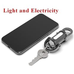 Keychain LightRechargeable Led Small Flashlight Bright Light Pocket Emergency Work Light for Indoor Outdoor Use Emergency Power Bank  - Image 5