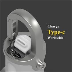 Keychain LightRechargeable Led Small Flashlight Bright Light Pocket Emergency Work Light for Indoor Outdoor Use Emergency Power Bank  - Image 3