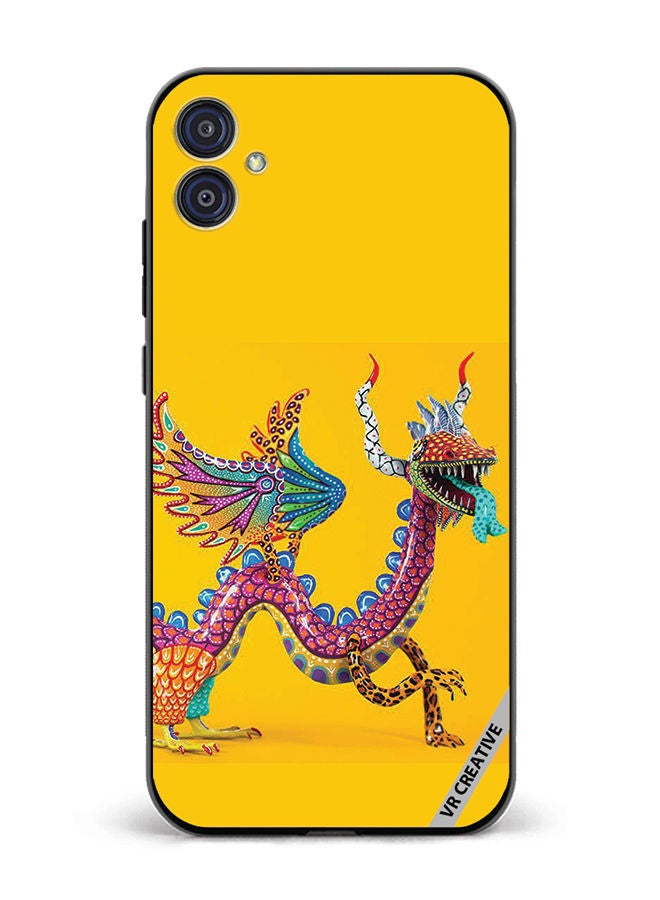 VR CREATIVE Protective Case Cover For Samsung Galaxy M04/F04 Dragon Design Multicolour - Image 1