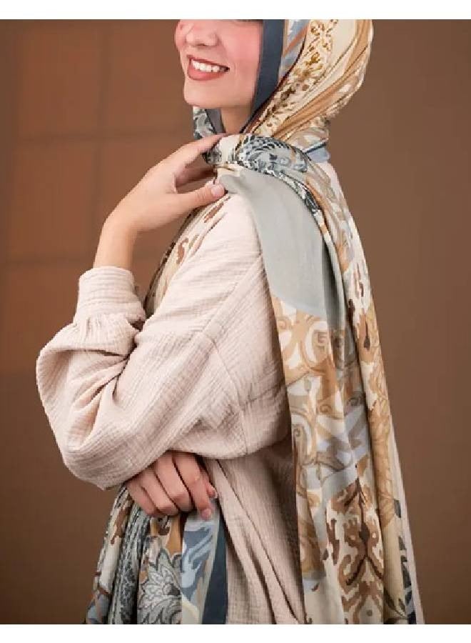 طرحة قطن مودال ديجيتال بيج في بترولي 2 متر  - Image 4